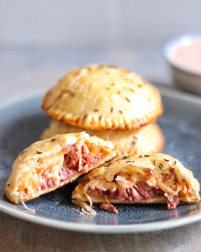 Corned Beef and Swiss Cheese Bites