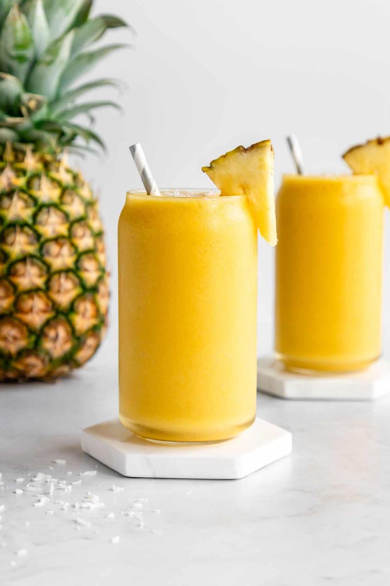 Tropical Pineapple Coconut Smoothie