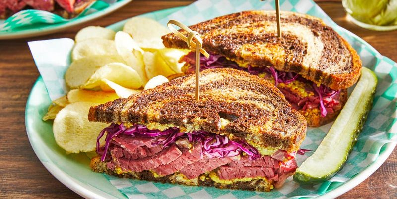 Hearty Corned Beef Sandwich