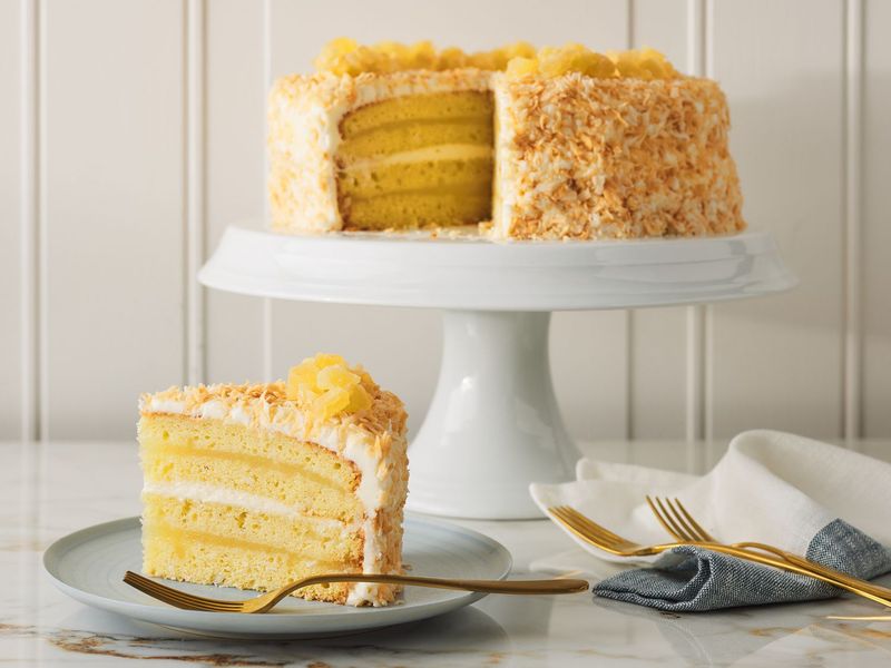 Pineapple Coconut Cake