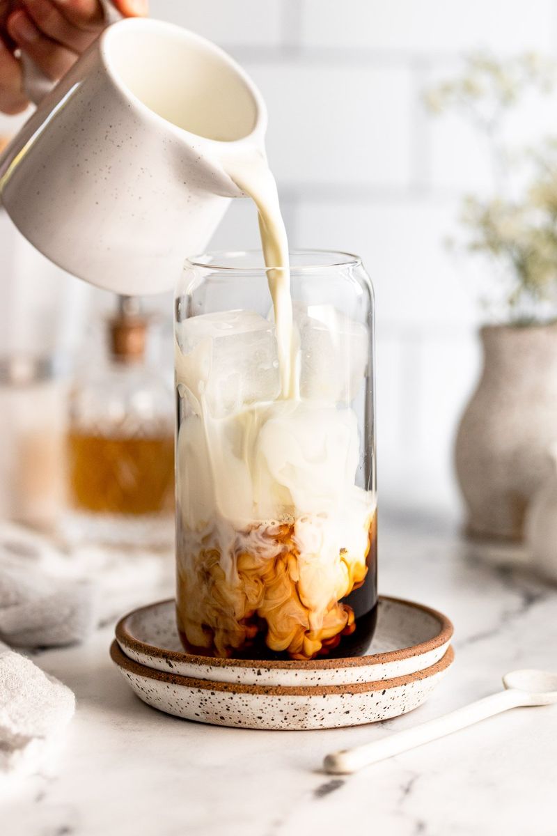 Silky Vanilla Iced Latte