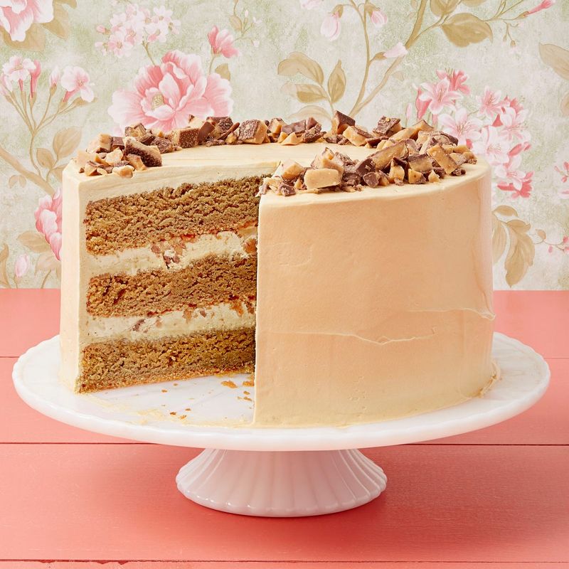 Coffee-Toffee Crunch Cake