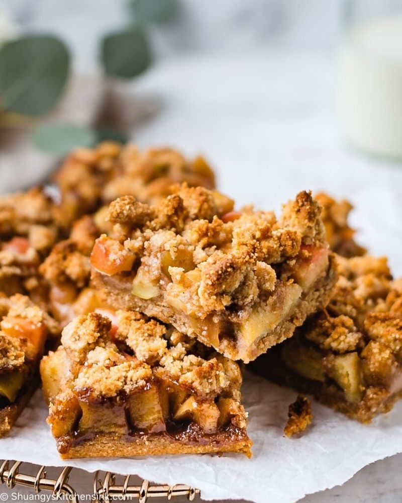 German Apple Pie Bars