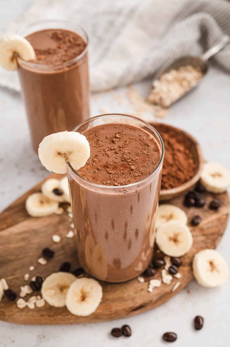 Mocha Banana Breakfast Shake