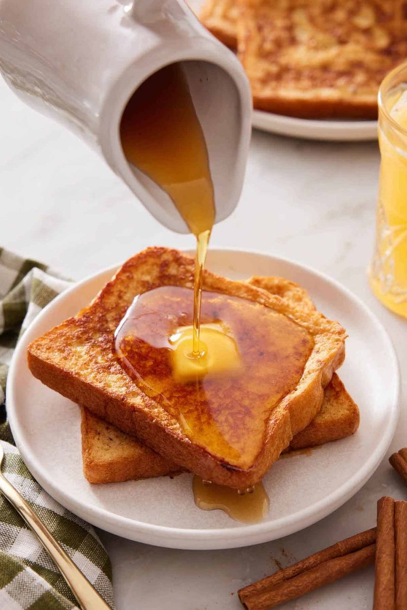 Maple Syrup in the Batter
