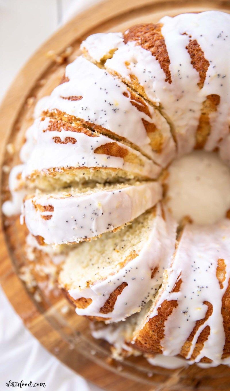 Lemon Poppy Seed Bundt Cake