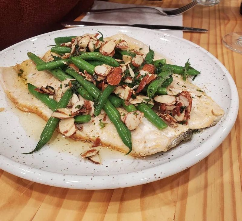 Trout Almondine