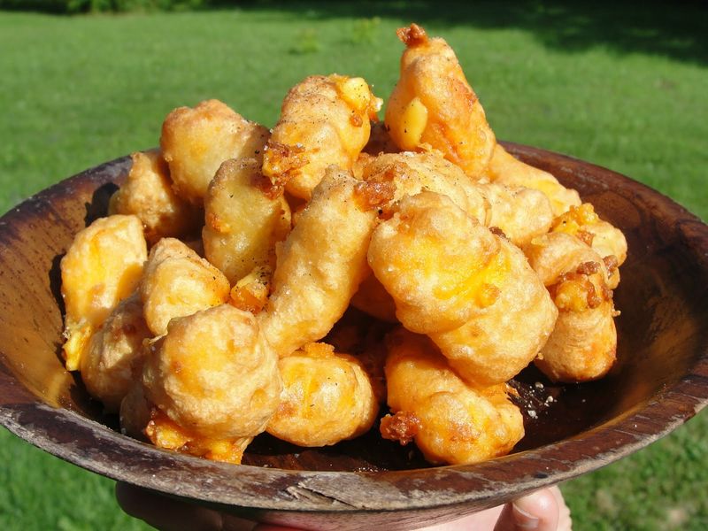 Fried Cheese Curds That Squeaked With Freshness