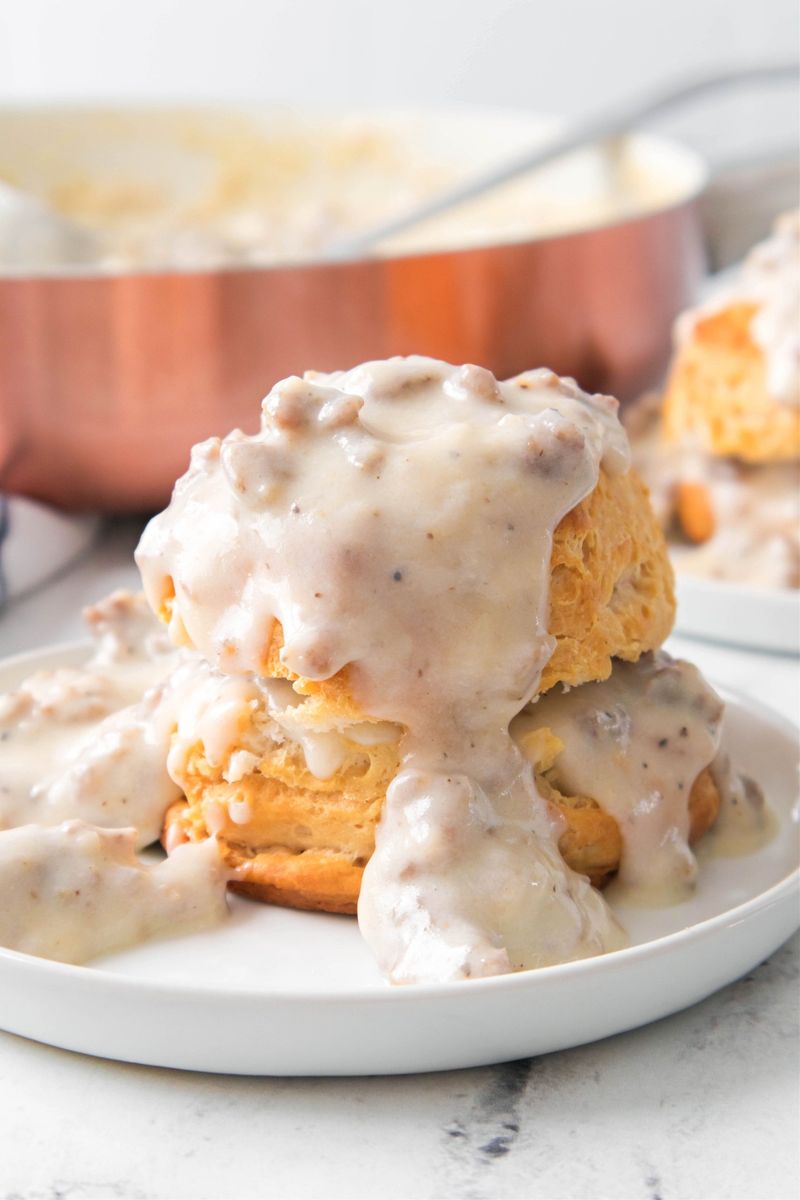 Biscuits and Gravy - Southern Morning Magic