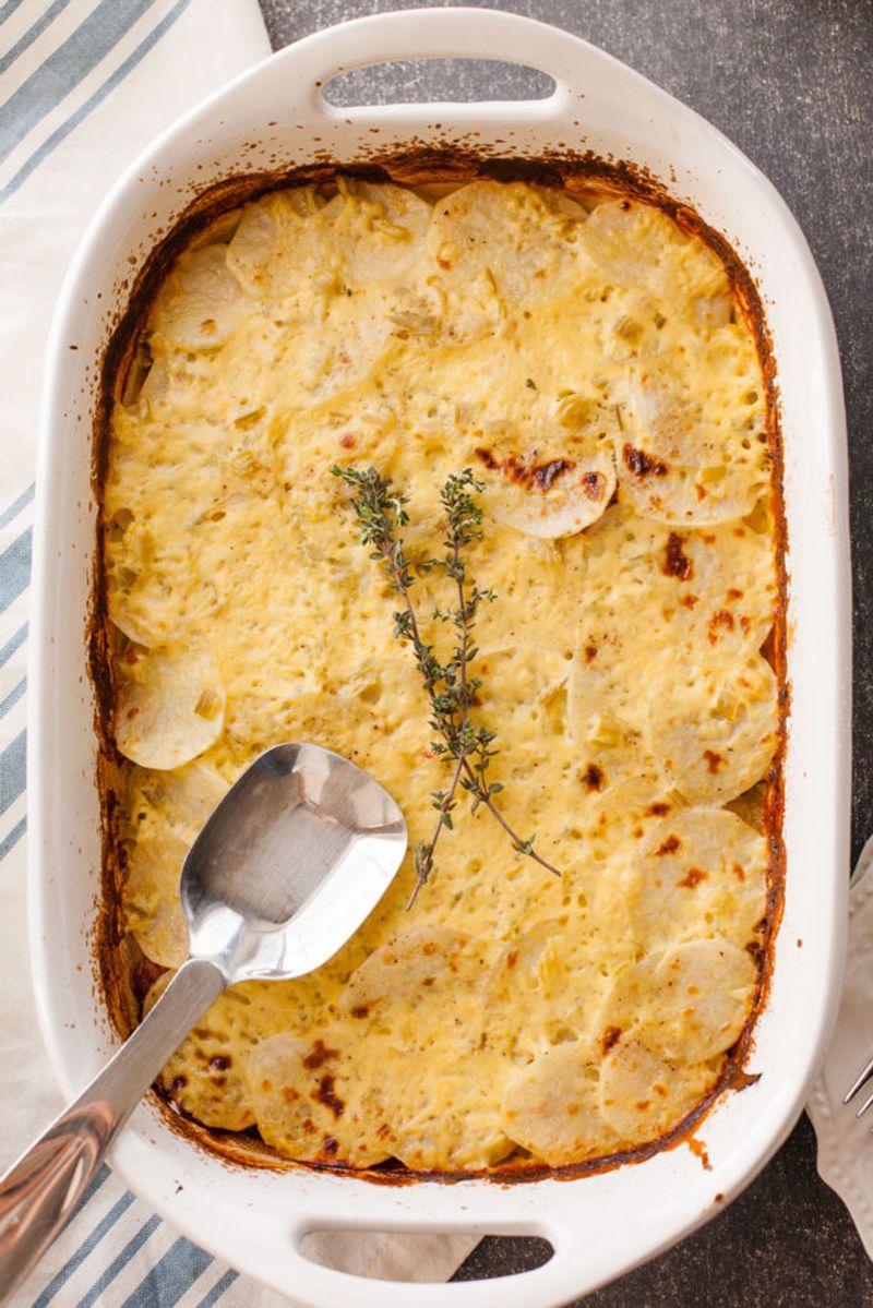 Corned Beef and Potato Casserole