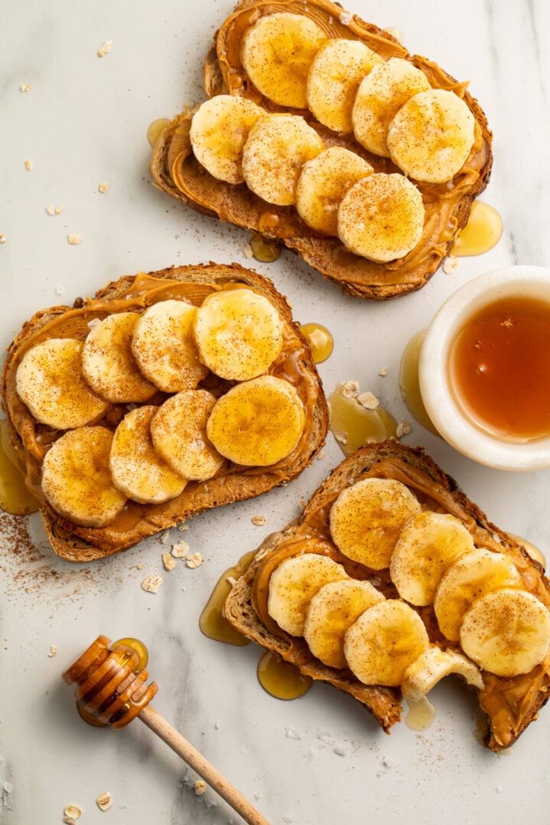 Peanut Butter-Banana Cinnamon Toast