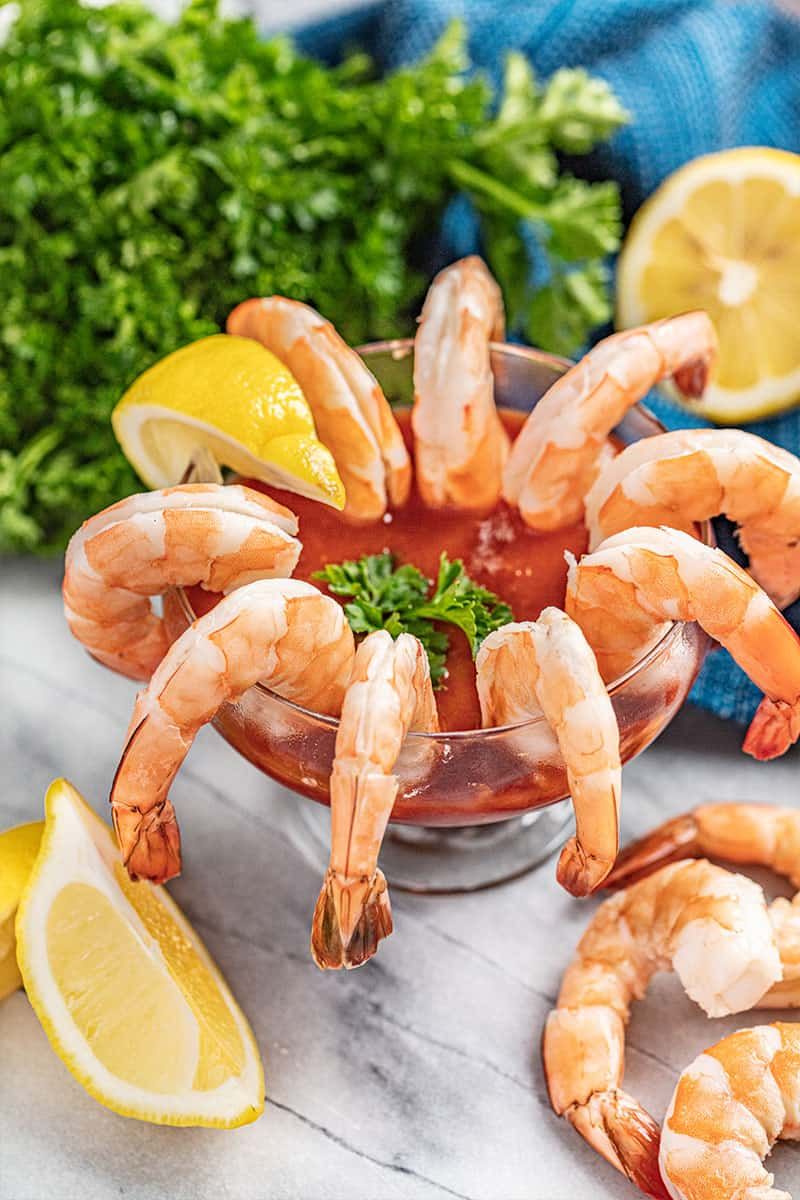 Elegant Shrimp Cocktail Starter