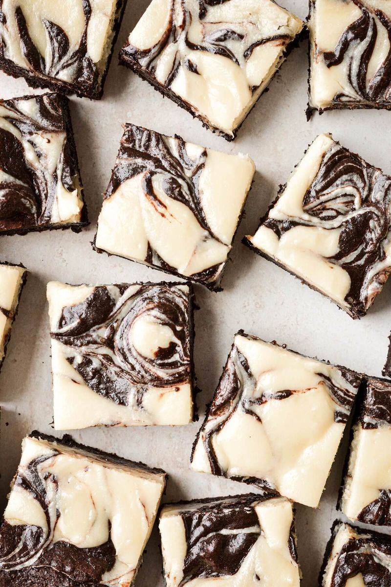 Cream Cheese Swirl Brownies