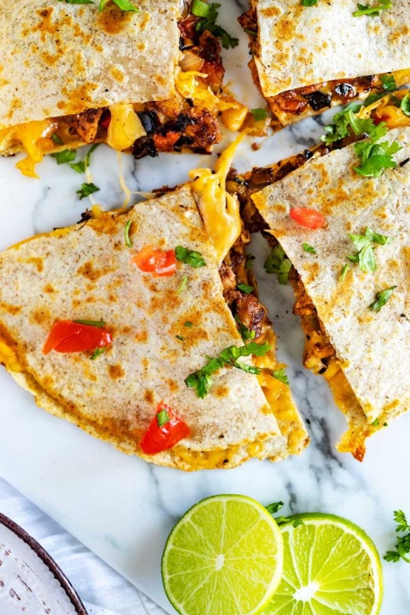 Keto Chicken Quesadilla