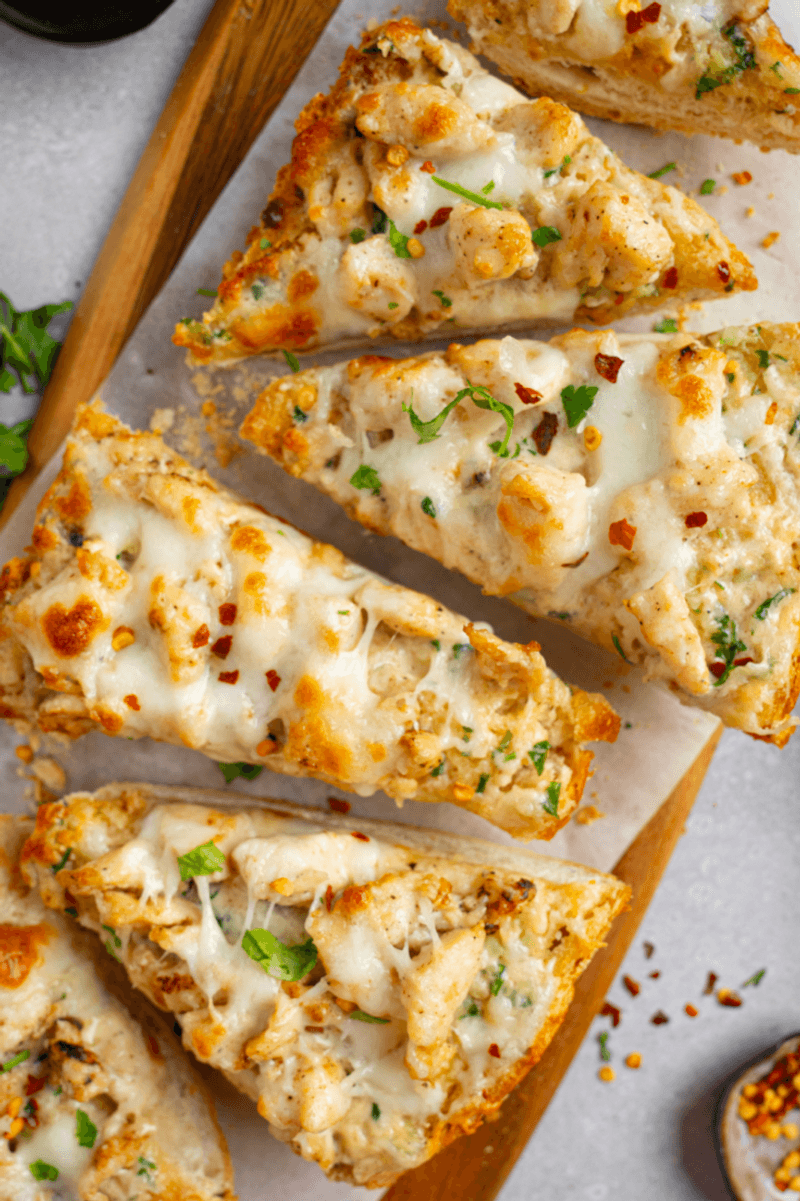 Chicken Alfredo Bake