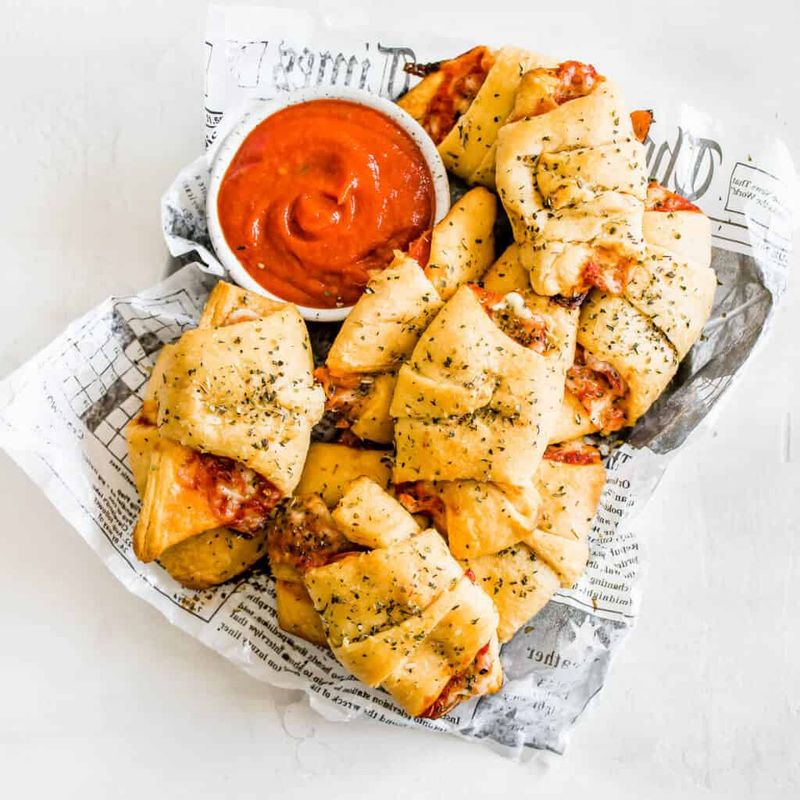 Pizza-Stuffed Crescents
