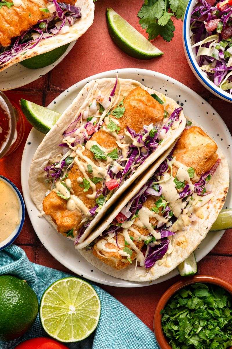 Baja-Style Fish Tacos