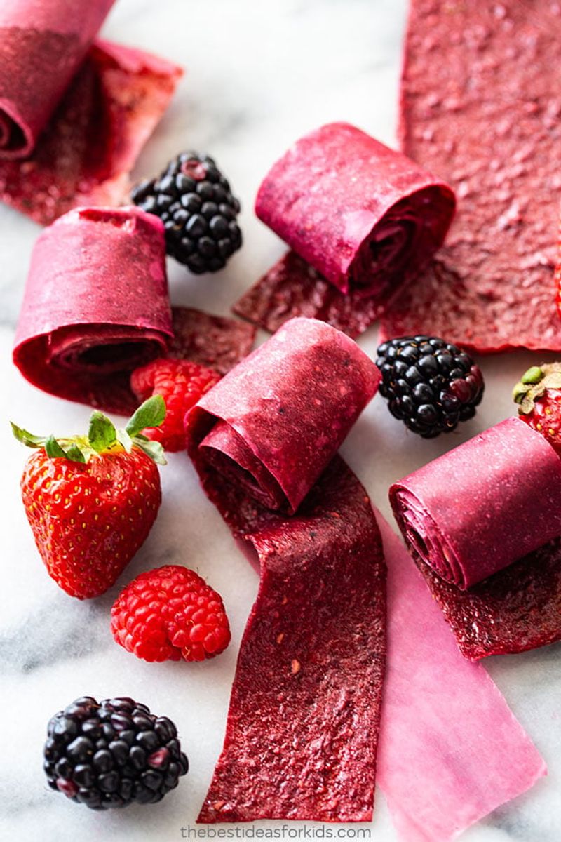 Fruit Leather Roll-Ups