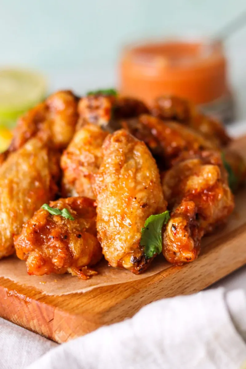 Spicy Mango Chili Wings
