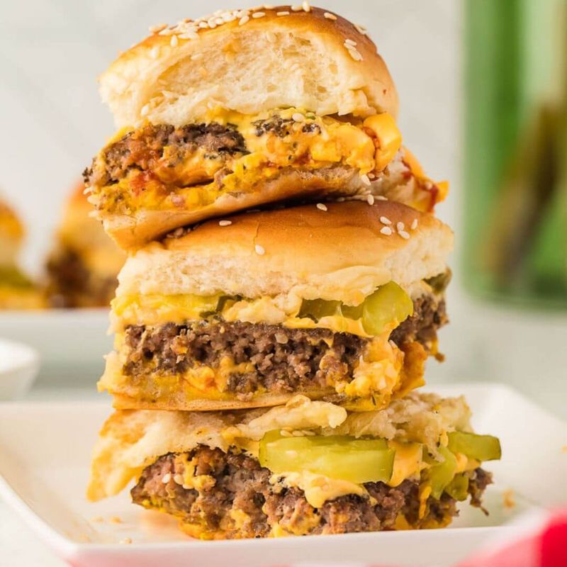 Juicy Cheeseburger Sliders