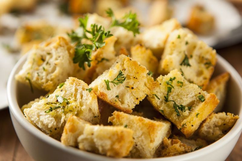 Herb-Crusted Croutons