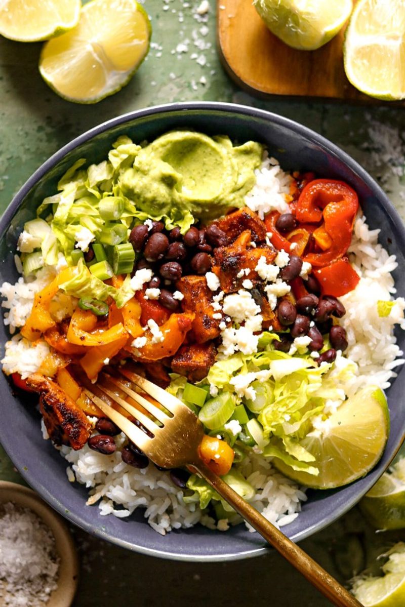 Sweet Potato Fajitas Meal Prep