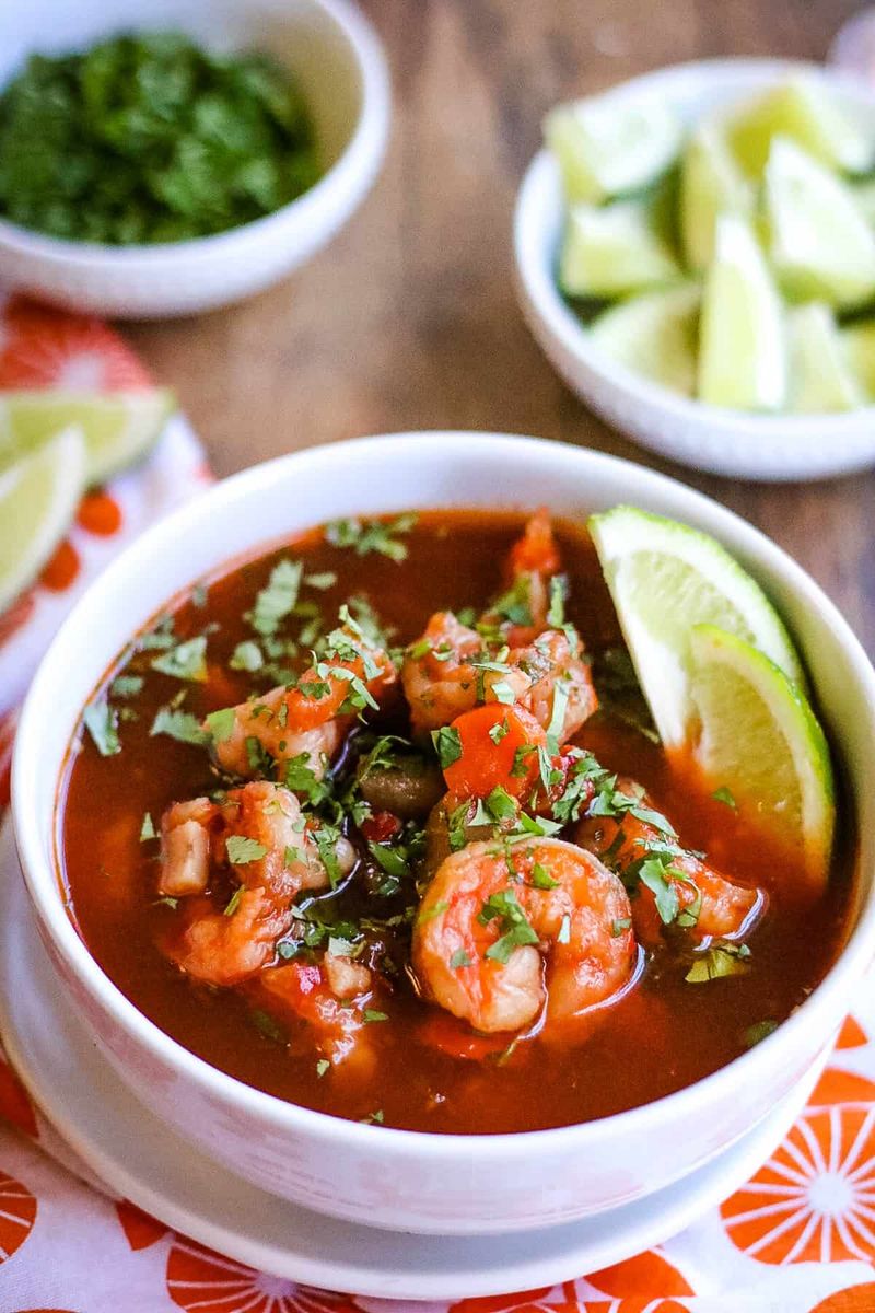 Comforting Sopa de Camarones