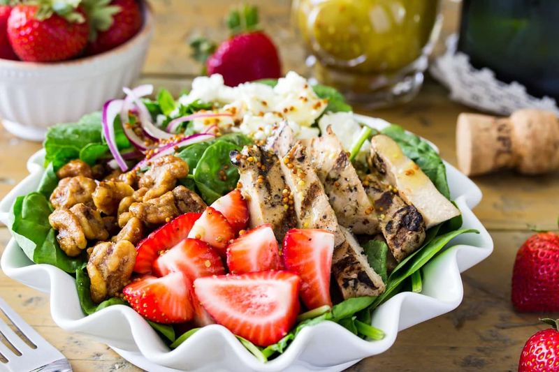 Strawberry Tarragon Chicken Salad