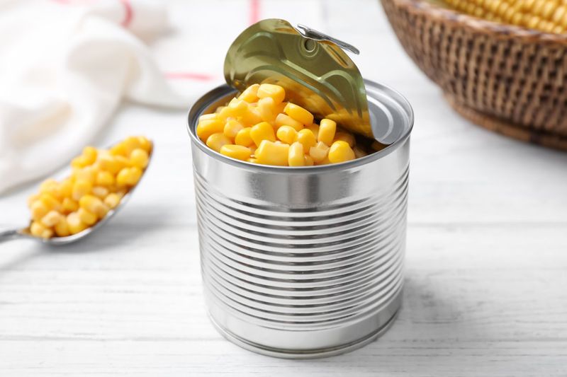 Opened Canned Foods