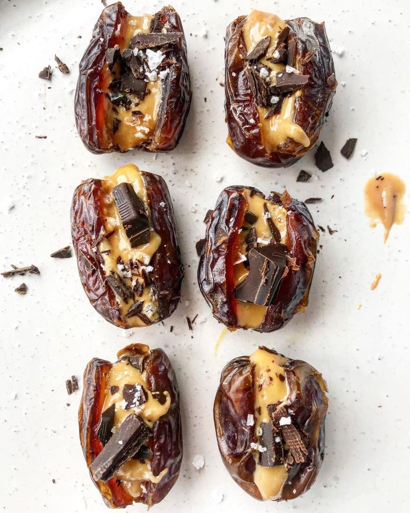Nut Butter-Stuffed Dates