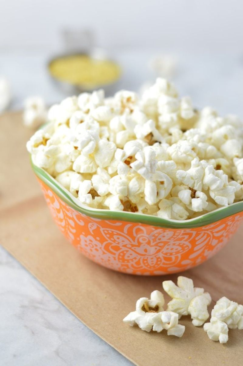 Popcorn with Nutritional Yeast