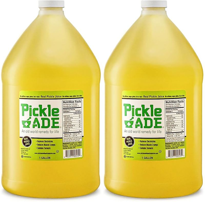 Pickle Juice: Tangy Cramp Fighter