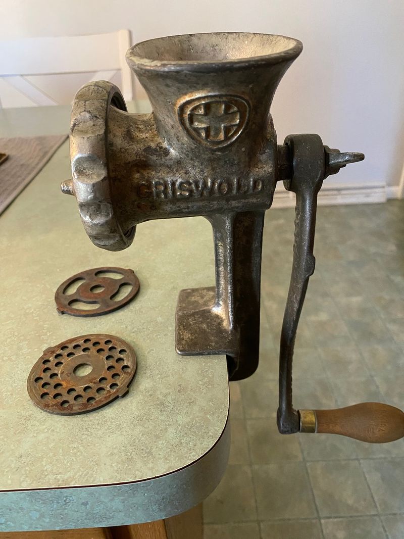 Cast Iron Meat Grinders