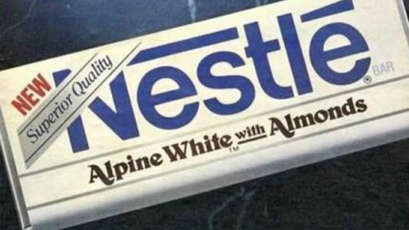 Alpine White Chocolate Bar
