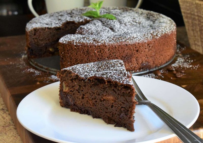 Whole Wheat Chocolate Coffee Cake