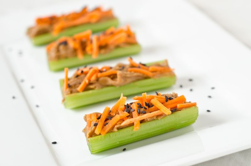 Celery Sticks with Peanut Butter