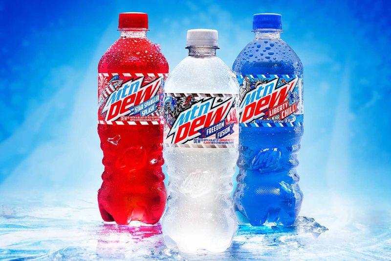 Limited Edition Pepsi and Mountain Dew Flavors