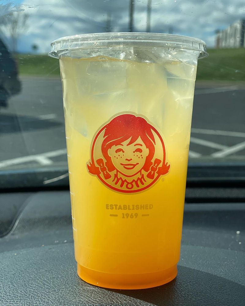 Wendy's Pineapple Mango Lemonade