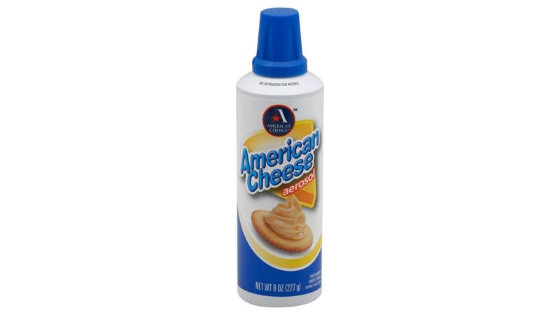 Spray Cheese (Aerosol Cheese)