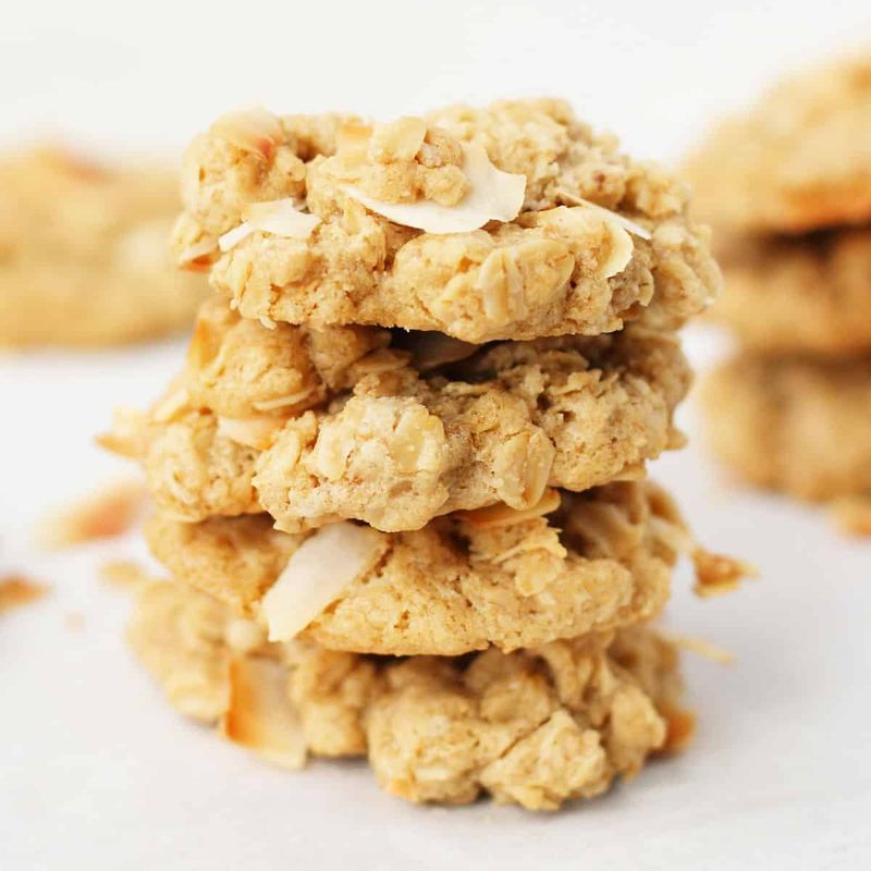 Coconut Lover's Oatmeal Cookies
