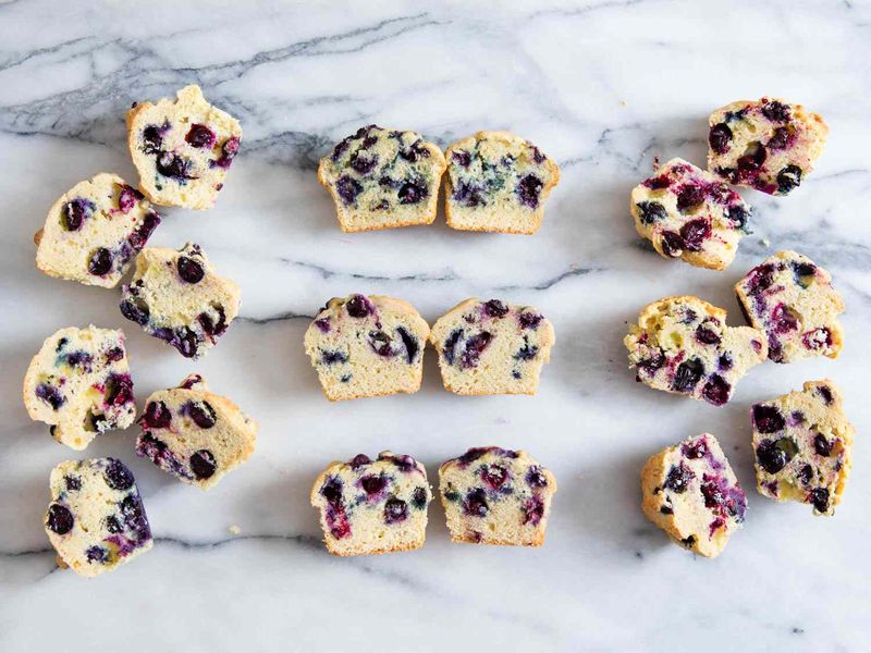 Letting Berries Sink in Batter