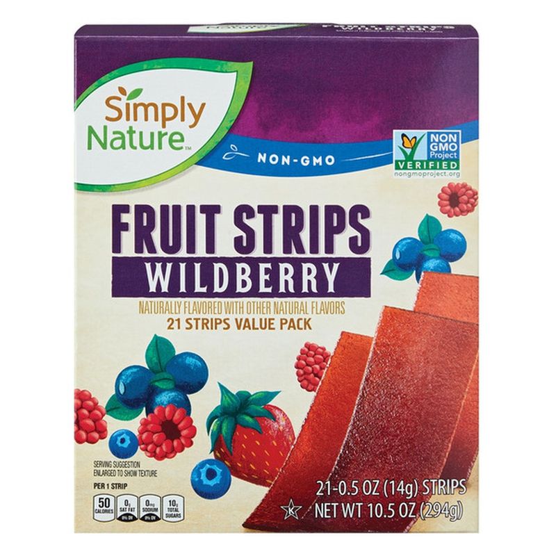 Simply Nature Fruit Strips
