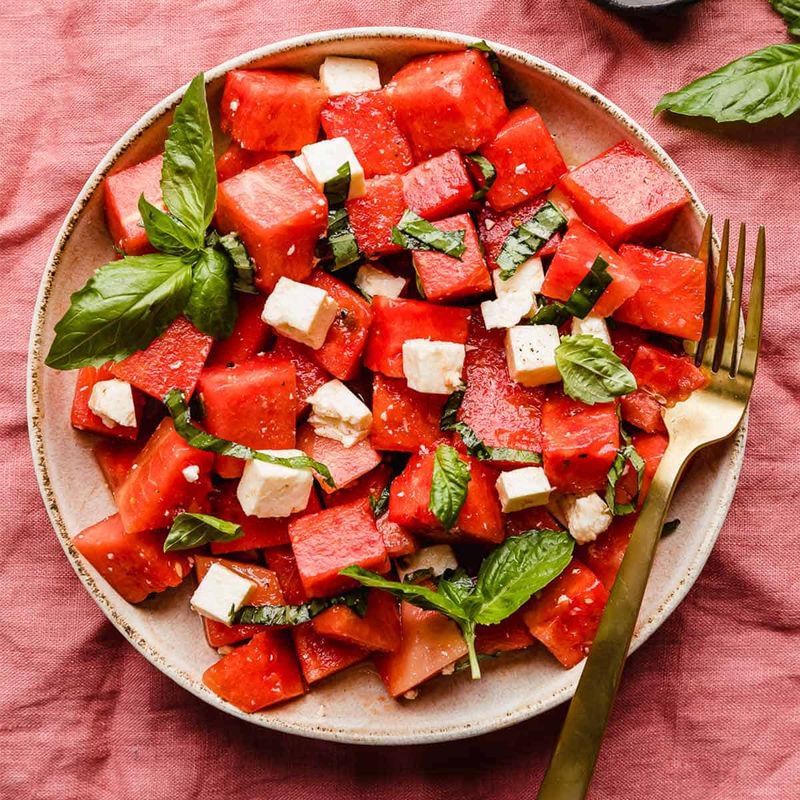 Watermelon and Feta Cheese