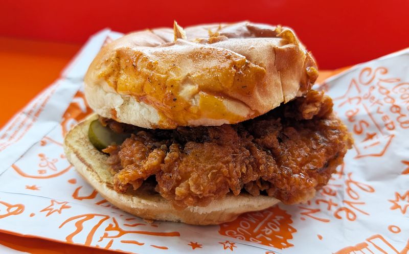 Pickle-Glazed Chicken Sandwich