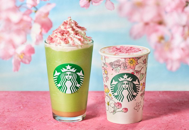 Sakura Blossom Latte