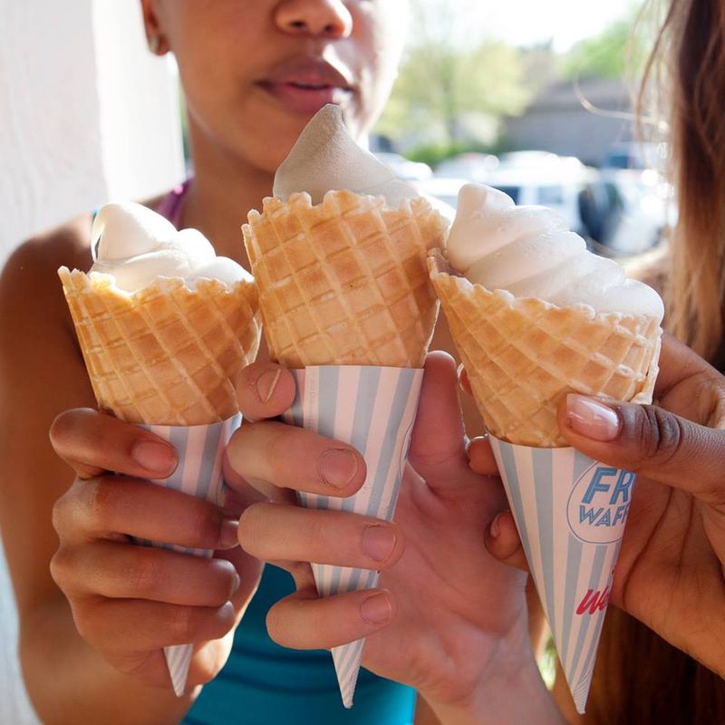 Frosty Waffle Cone