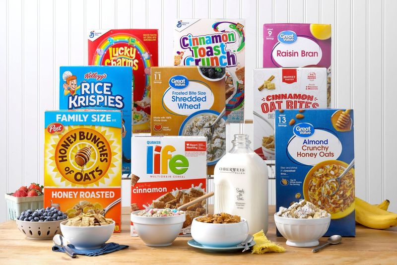 Name-Brand Cereals