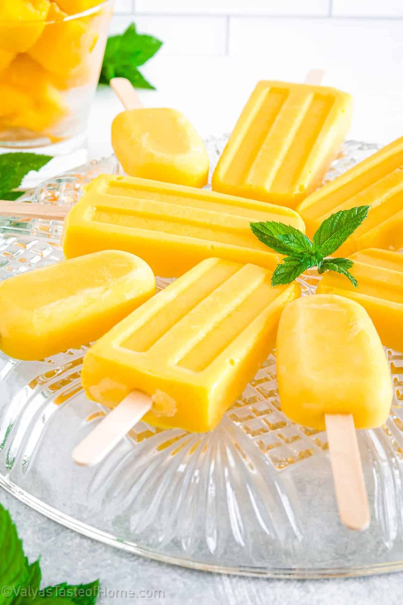 Mango Popsicles