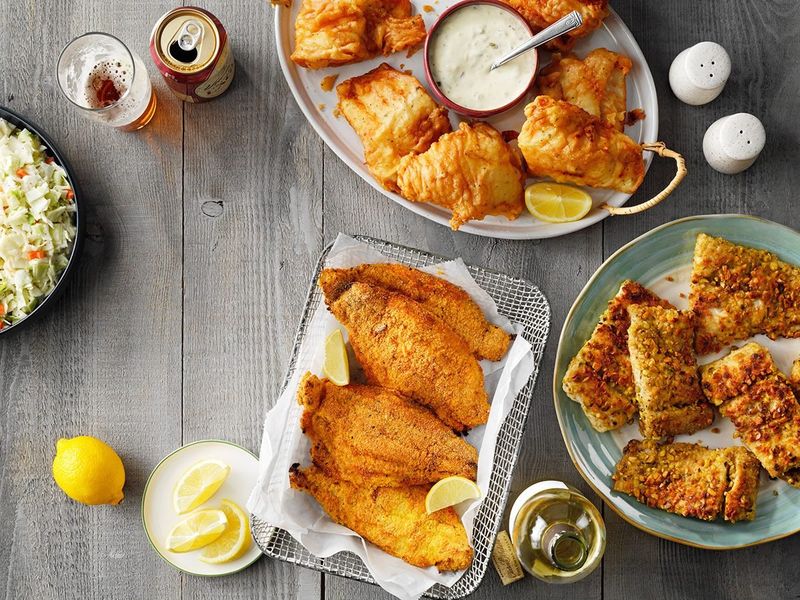 All fried foods taste the same