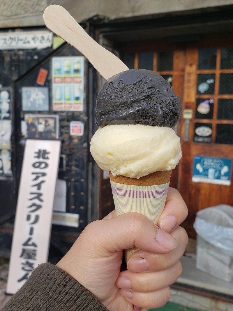 Squid Ink Ice Cream: Midnight Black Nightmare